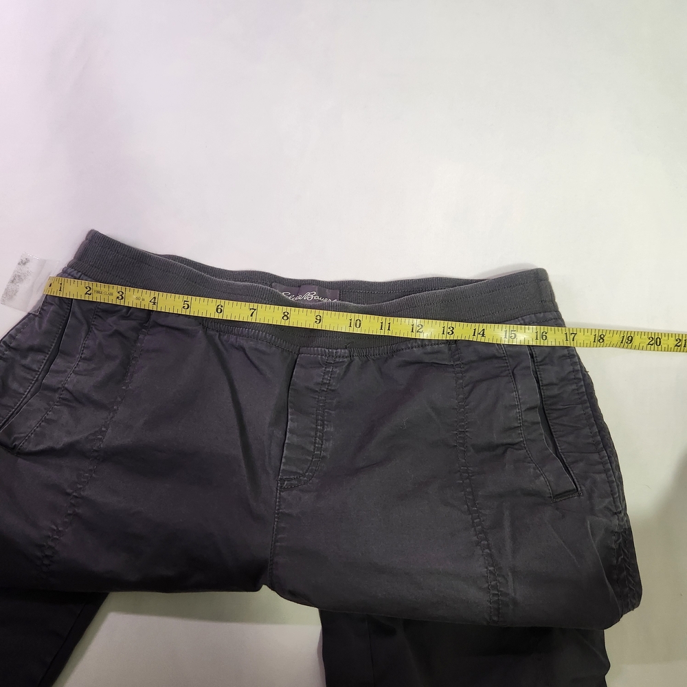 ⭐️Eddie Bauer Gray Women's Elastic Waist Trousers Size 14⭐️ - Picture 7 of 7